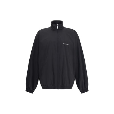 Balenciaga Black Polyester Shell Jacket