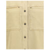 Marant Etoile Beige Cotton Dress Shirt