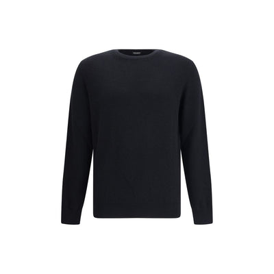 ZEGNA Schwarzer Kaschmirpullover
