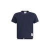 Thom Browne Blue Cotton T-Shirt