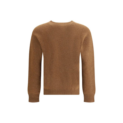 Jil Sander braunes Fleece-Sweatshirt