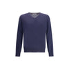 Brunello Cucinelli Blue Cashmere Cashmere Sweater