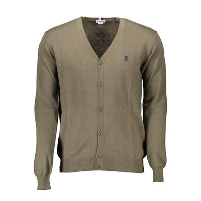 U.S. POLO ASSN. Verde Cotton Men Cardigan
