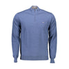 Harmont & Blaine Blue Wool Sweater