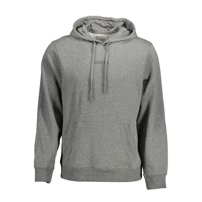 Guess Jeans Gray Organic Cotton Men Sweater