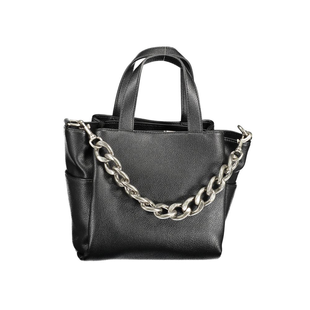 BYBLOS Schwarze Polyethylen-Handtasche