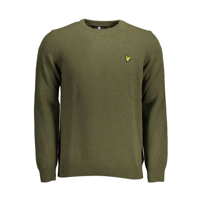 Lyle & Scott Green Wool Sweater