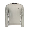 U.S. POLO ASSN. Gray Cotton Sweater