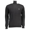 U.S. POLO ASSN. Black Cotton Sweater