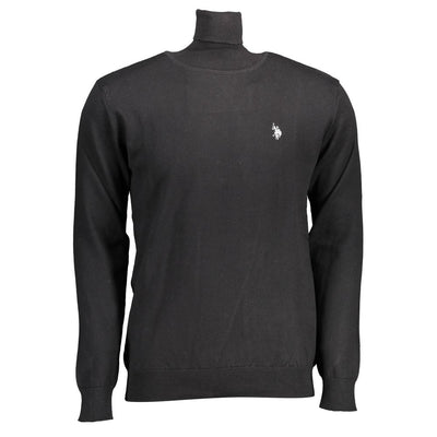 U.S. POLO ASSN. Black Cotton Sweater