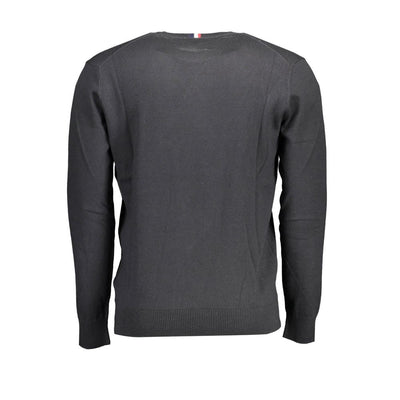 U.S. POLO ASSN. Black Cotton Sweater