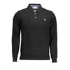 U.S. POLO ASSN. Black Cotton Polo Shirt