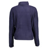 U.S. POLO ASSN. "Blue Acrylic Women Sweater with Turtleneck Detail"