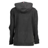 U.S. POLO ASSN. Black Cotton Women Sweater With Contrasting Details