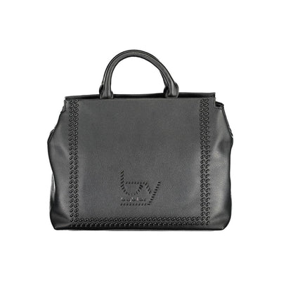 BYBLOS Black Polyurethane Women Handbag