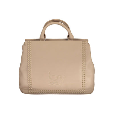 BYBLOS Beige Polyurethane Women Handbag