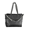 BYBLOS Black Polyurethane Women's Handbag