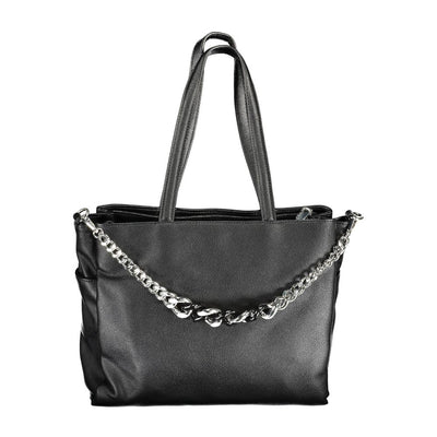 BYBLOS Black Polyurethane Women's Handbag