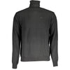 La Martina Nero Wool Men Sweater