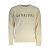 La Martina Bianco Cotton Mens Sweatshirt