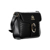 La Martina Black Polyurethane Women Shoulder Bag