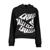 Cavalli Class Black Cotton Women Sweatshirt