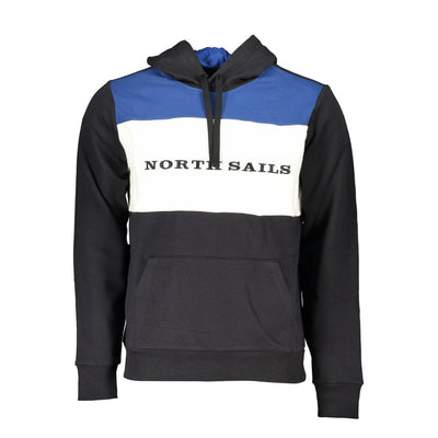 North Sails Black Cotton Men Sweater