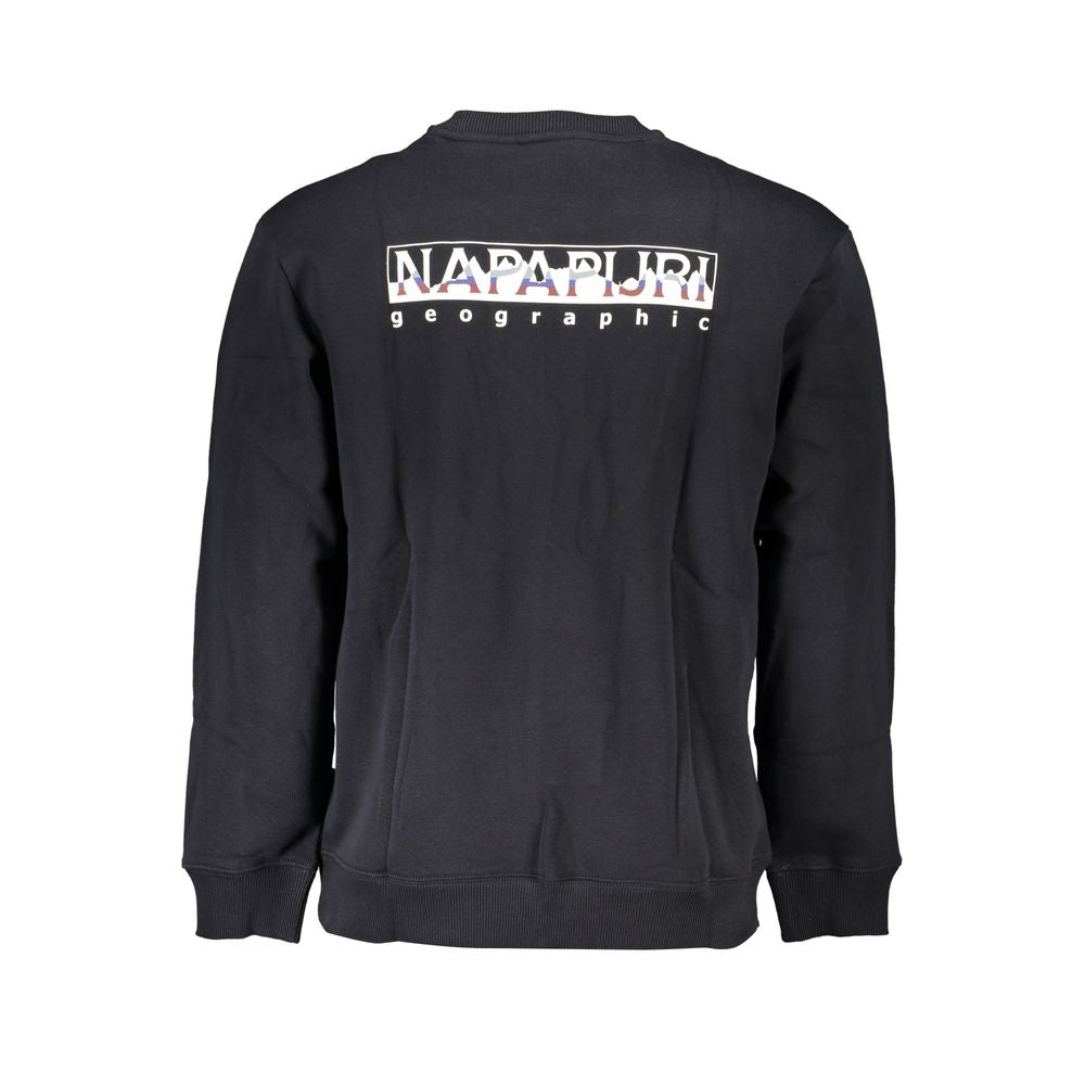 Napapijri Schwarzes Baumwoll-Sweatshirt