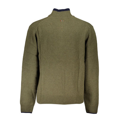 Napapijri Green Fabric Sweatshirt