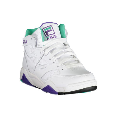 Fila – Weißer Polyester-Sneaker
