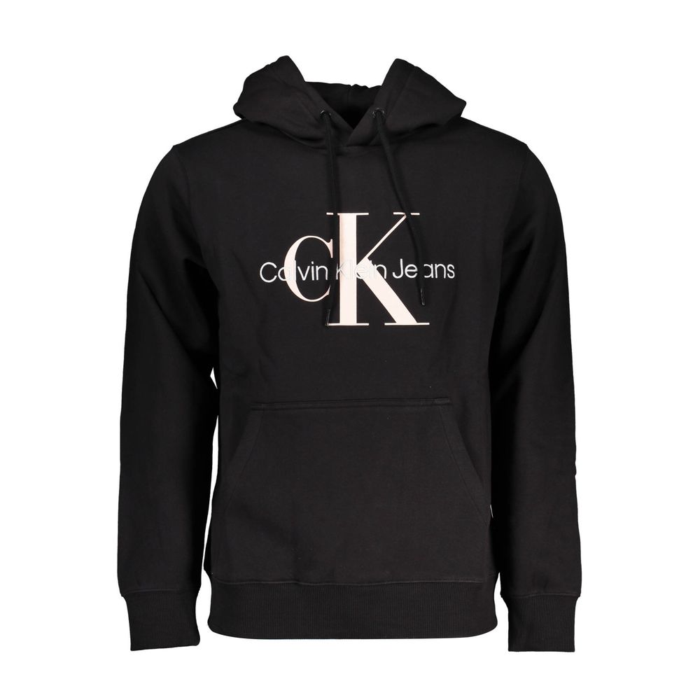 Schwarzes Baumwoll-Sweatshirt von Calvin Klein