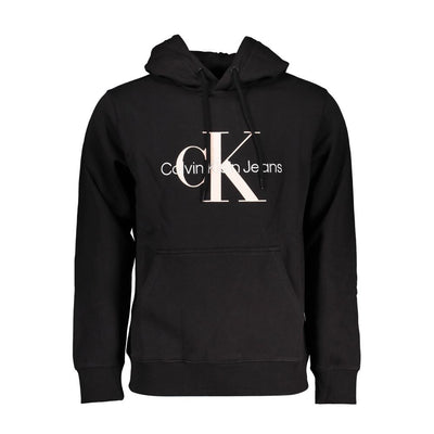 Schwarzes Baumwoll-Sweatshirt von Calvin Klein