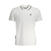 Fila White Cotton Men Polo Shirt