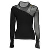 Patrizia Pepe Black Viscose Women Sweater