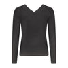 Guess Jeans Black Viscosa Women Sweater