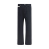 Moschino Black Cotton Casual Pants
