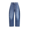 Givenchy Blue Cotton Relaxed Fit Jeans