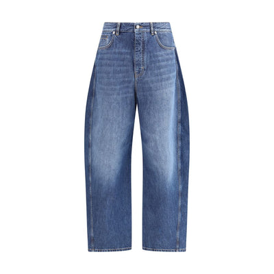 Givenchy Blue Cotton Relaxed Fit Jeans