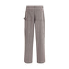 Golden Goose Brown Fleece Wool Casual Pants