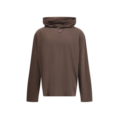 Prada Brown Cotton Sweatshirt