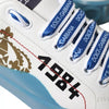 Dolce & Gabbana Blue White Printed Portofino Melt Sneakers