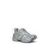 Balenciaga Gray Polyester Platform Sneakers