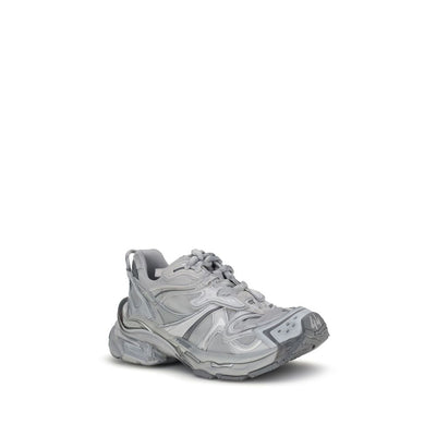 Balenciaga Graue Polyester Plateau-Sneaker