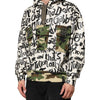 Dolce & Gabbana Multicolor Hooded DGMania Sweatshirt Sweater