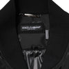 Dolce & Gabbana Black Cargo Windbraker Logo Mania Jacket
