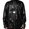 Dolce & Gabbana Black Polyester Logo Plaque Bomber Jacket