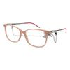 Hugo Boss Brille aus cremefarbenem Acetat (Gestell)