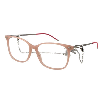 Hugo Boss Brille aus cremefarbenem Acetat (Gestell)