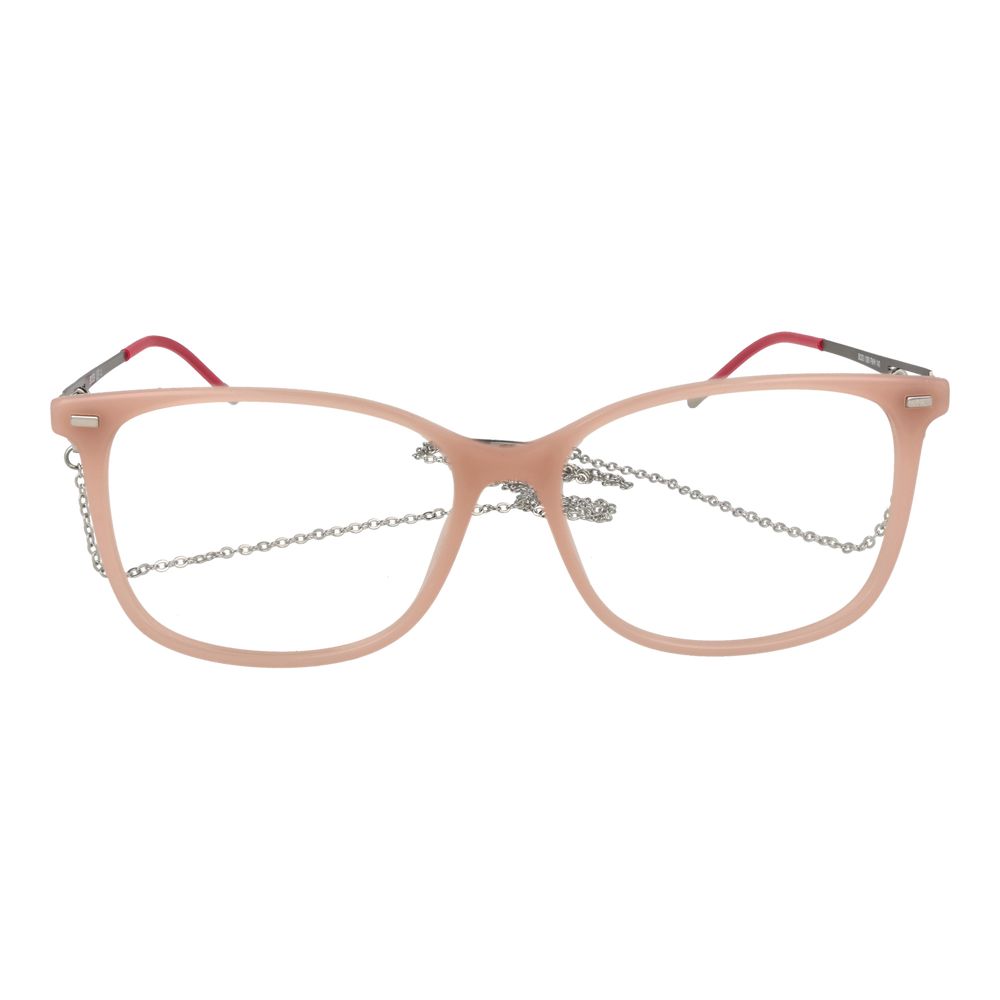 Hugo Boss Brille aus cremefarbenem Acetat (Gestell)