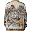 Dolce & Gabbana Multicolor Italian Motif Men Bomber Jacket